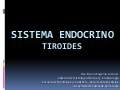 Histología y embriología de la glándula tiroides