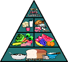 La piramide de los alimentos